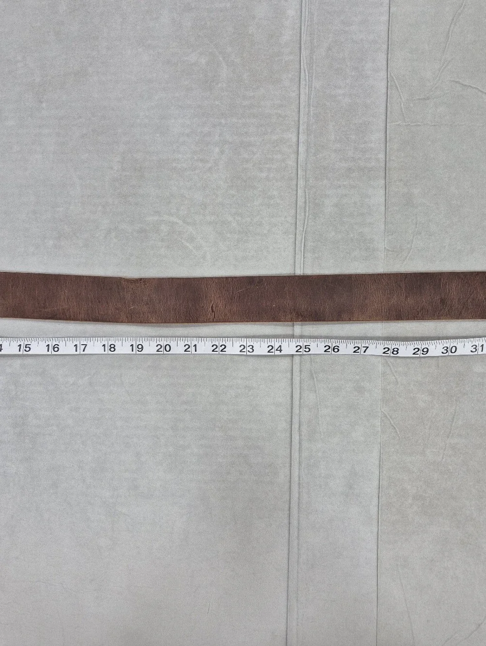 American Eagle Outfitters belt men's 34 brown leather distressed finish casual